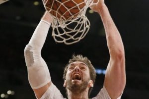 Gasol'dan kariyer rekoru