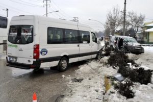 Bursa'da feci kaza!