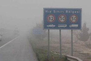 Şanlıurfa'da sis ulaşımı olumsuz etkiliyor