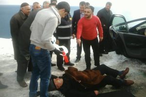 Tatvan'da kaza: 1 &ouml;l&uuml;, 5 yaralı