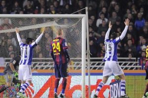 Barcelona'ya Sociedad şoku!