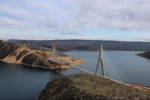T&uuml;rkiye'nin 3. b&uuml;y&uuml;k k&ouml;pr&uuml;s&uuml; tamamlandı