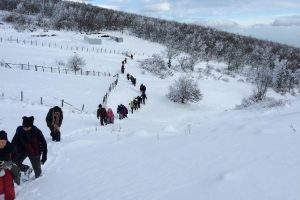 Dağcılar 2015'in ilk kış y&uuml;r&uuml;y&uuml;ş&uuml;n&uuml; ger&ccedil;ekleştirdi
