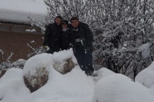 Karın keyfini &ccedil;ocuklar &ccedil;ıkardı
