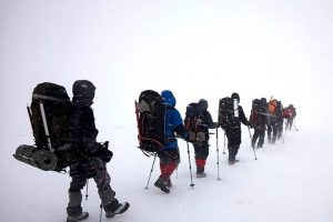 Uludağ'da dağcılar yakalandıkları tipiden bakın nasıl kurtuldu?