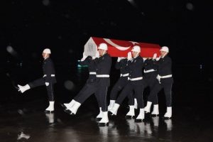 Şehit polisin cenazesi memleketine getirildi