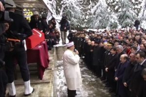 Şehide veda