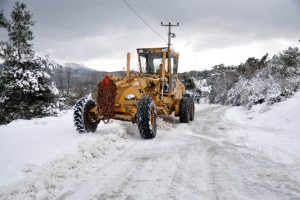 Mudanya'da karla m&uuml;cadele