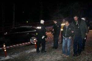 Bursa'da kayan aracı durduramayınca...