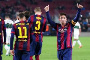 Bar&ccedil;a Elche'yi gole boğdu!