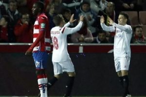 Sevilla Granada deplasmanında g&uuml;ld&uuml;:1-2
