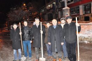 Mahsur kalan başkan i&ccedil;in operasyon