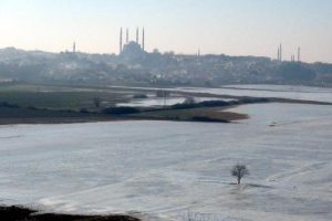 Edirne buz tuttu
