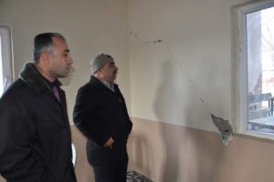 Nurdağı'ndaki deprem, İslahiye'de 15 evde &ccedil;atlağa yol a&ccedil;tı