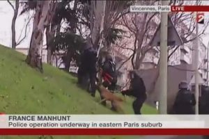 Fransız polisi canlı yayında rezil r&uuml;sva oldu