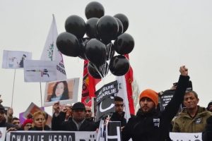Ankara'da Paris protestosu