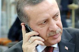 Erdoğan'dan taziye telefonu