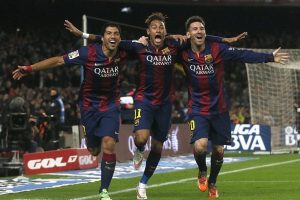 Bar&ccedil;a'da &uuml;&ccedil;&uuml; bir arada!