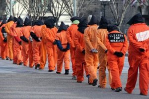 Washington'da Guantanamo protestosu