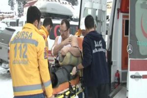 Uludağ'da acemi kayak&ccedil;ı tehlikesi