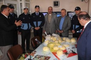 Bozuk tereyağları imha edildi