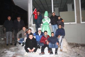 Kardan semazen yaptılar