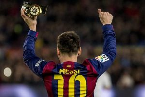 Messi'ye rekor i&ccedil;in &ouml;d&uuml;l