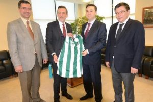 BTSO'dan Bursaspor'a forma desteği