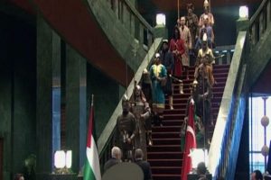 Cumhurbaşkanlığı Sarayı'nda bir ilk