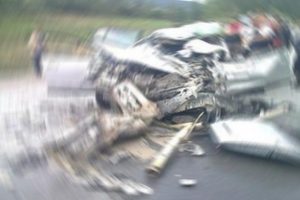 K&uuml;tahya'da trafik kazası: 1 &ouml;l&uuml;, 3 yaralı