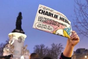 Katliam sonrası ilk kapağında Hz. Muhammed var