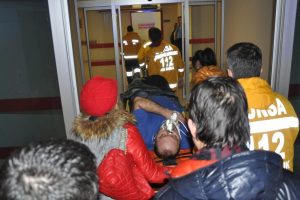 Bursa'da kayan ara&ccedil; takla attı!