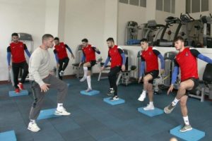 Trabzonspor salonda &ccedil;alıştı