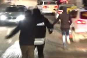O inşaatta bu kez de bı&ccedil;aklı kavga: 2 yaralı