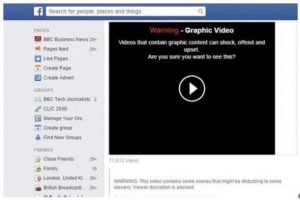 Facebook'tan şiddet i&ccedil;eren kliplere kısıtlama