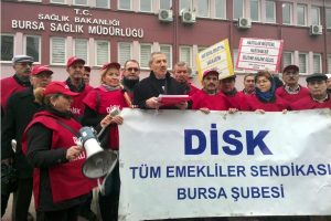 Bursa'da emeklilerin muayene &uuml;creti itirazı