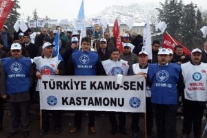 Kamu-Sen'den bordro yakma eylemi