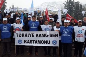 Kamu-Sen'den bordro yakma eylemi