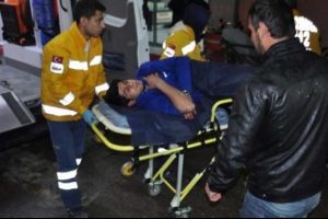 Parkta y&uuml;r&uuml;rken bı&ccedil;aklandı