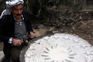 Cumhurbaşkanlığı forsunu taşa işledi
