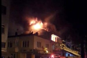 Yanmaktan son anda kurtuldular