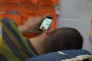 Yaralı haldeyken bile...