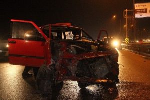 Bursa'da gizli buzlanma kazası