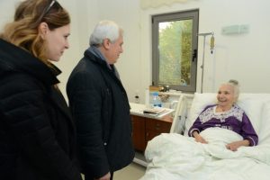 Bozbey huzurevi sakinleri ile bir araya geldi