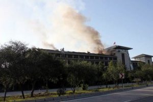 Antalya'da 5 yıldızlı otelde yangın