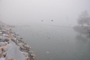 Beyşehir G&ouml;l&uuml; kıyıları buz tuttu