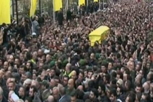 Hizbullah liderinin oğluna dini t&ouml;ren