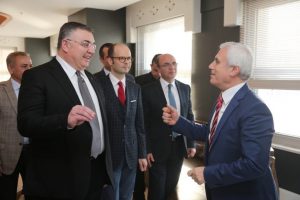 Kırklareli Belediye Başkanı'ndan Bozbey'e ziyaret