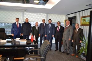 Saadet Partisi'nden iş adamlarına ziyaret