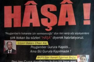Trabzon'da MHP'lilerden ilanlı tepki